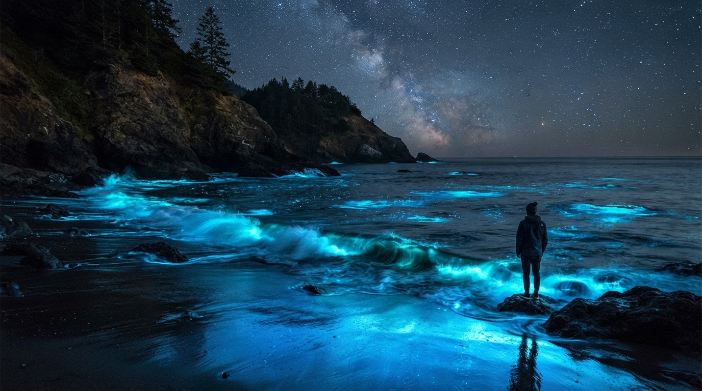 WHEN THE SEA LIGHTS UP