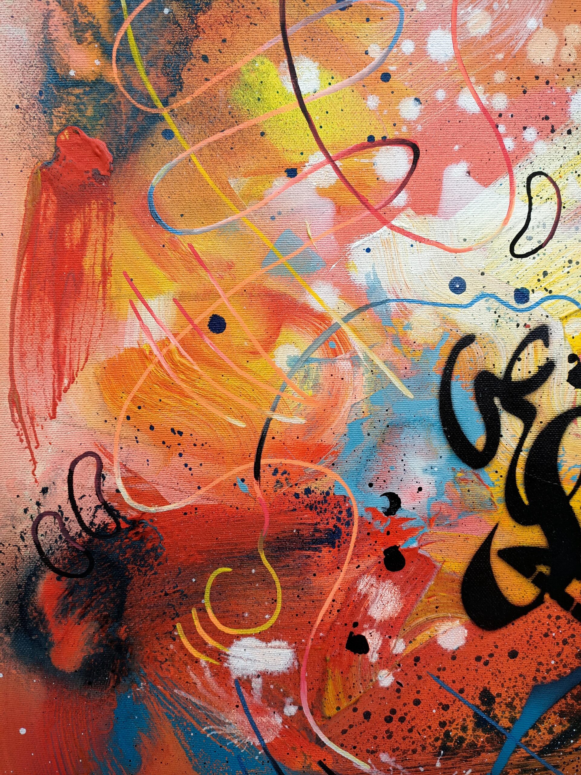 the solarians 2 - mixed media on canvas - 50x70 cm - 2021