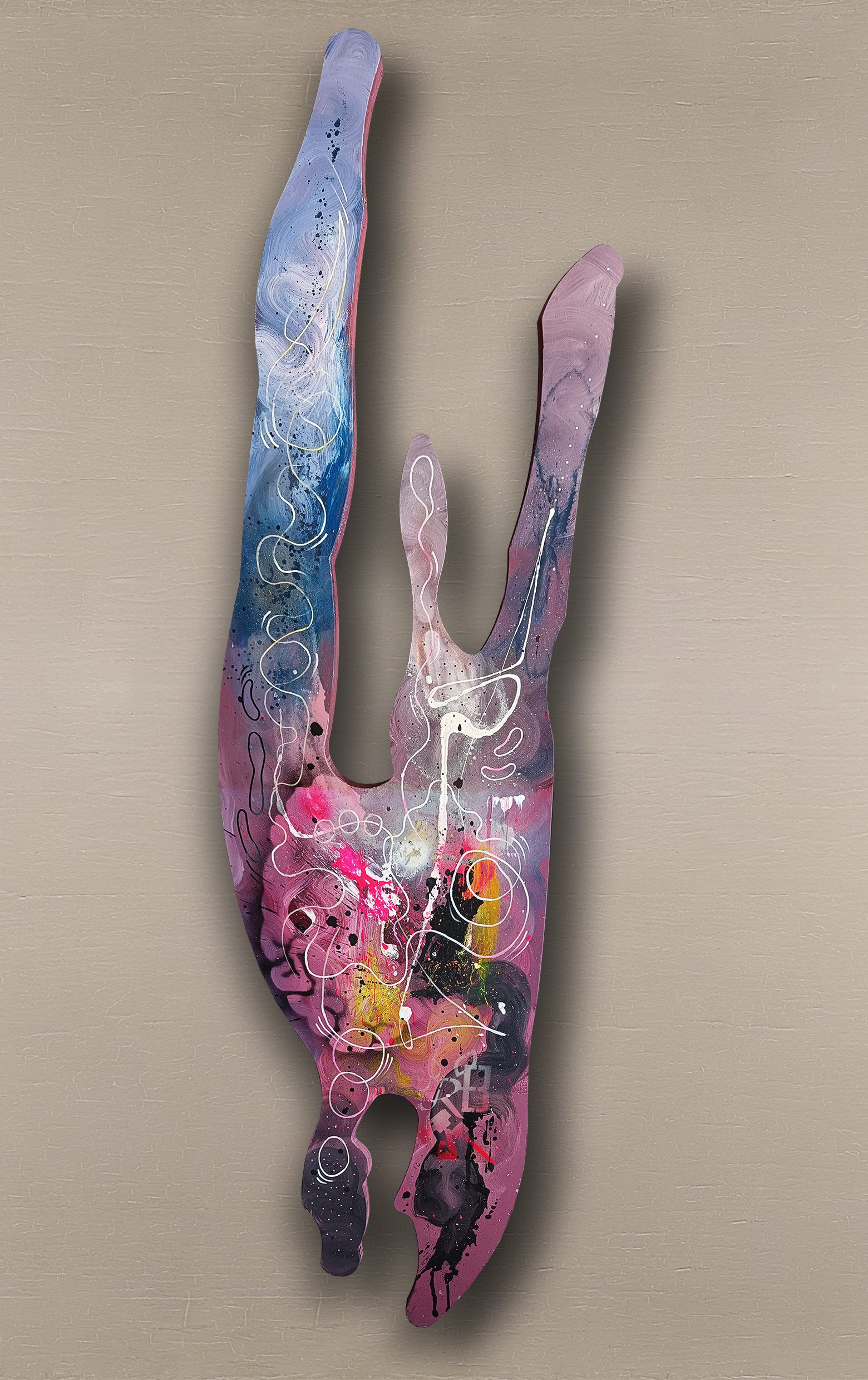 opera pittorica astratta informale contemporanea