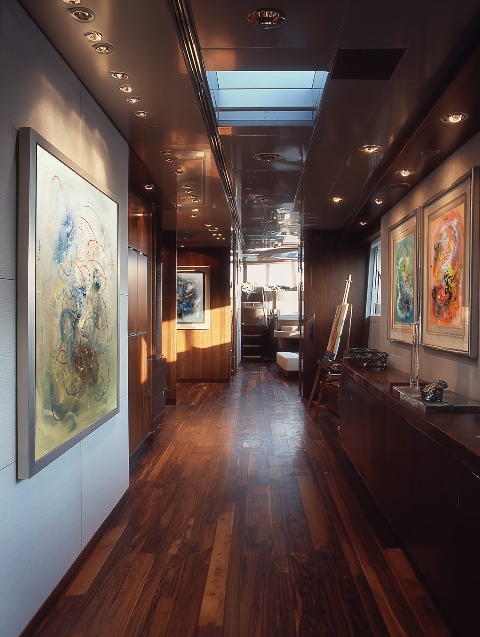 opera pittorica astratta informale contemporanea